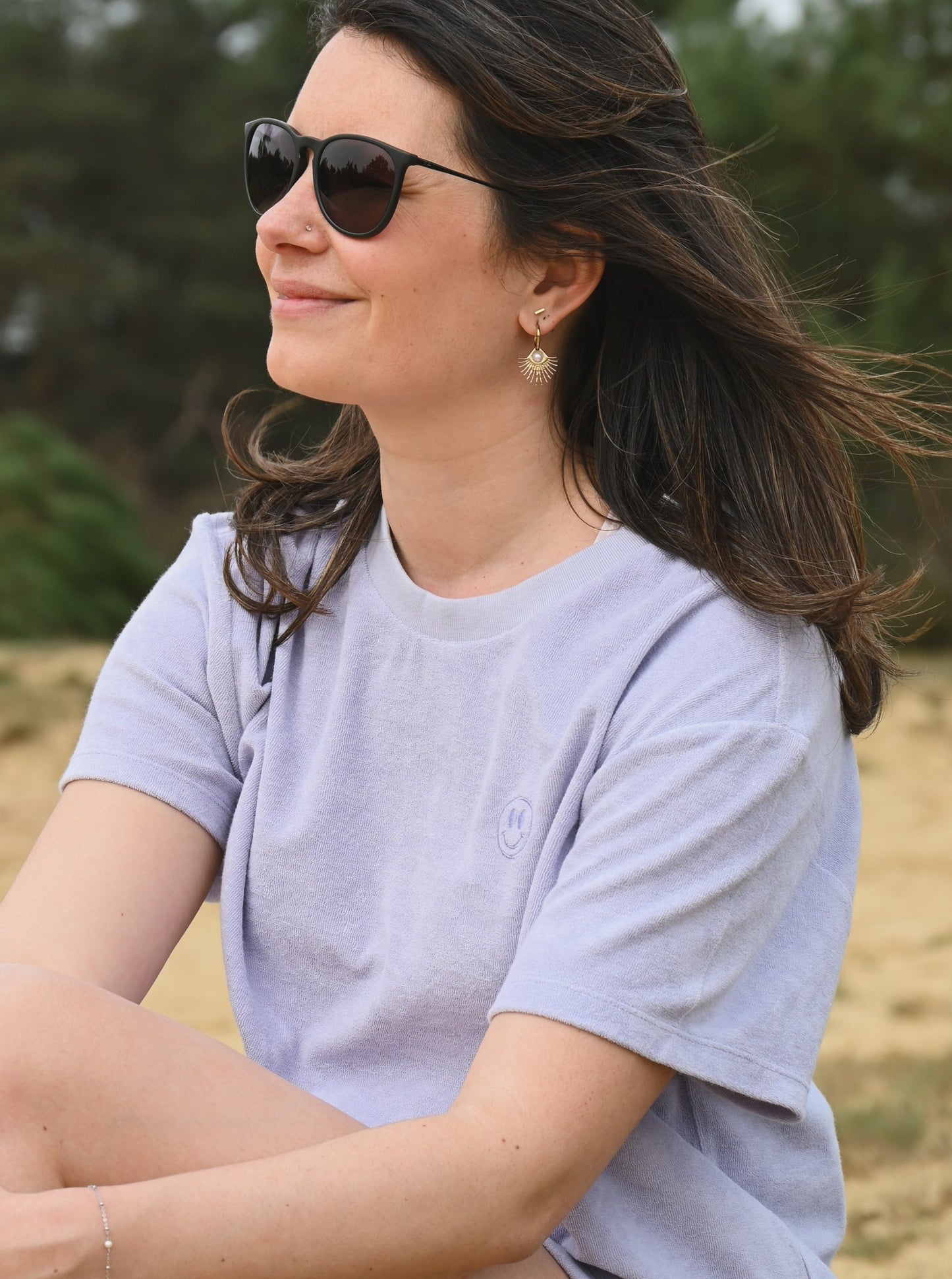 Terry t-shirt lavender