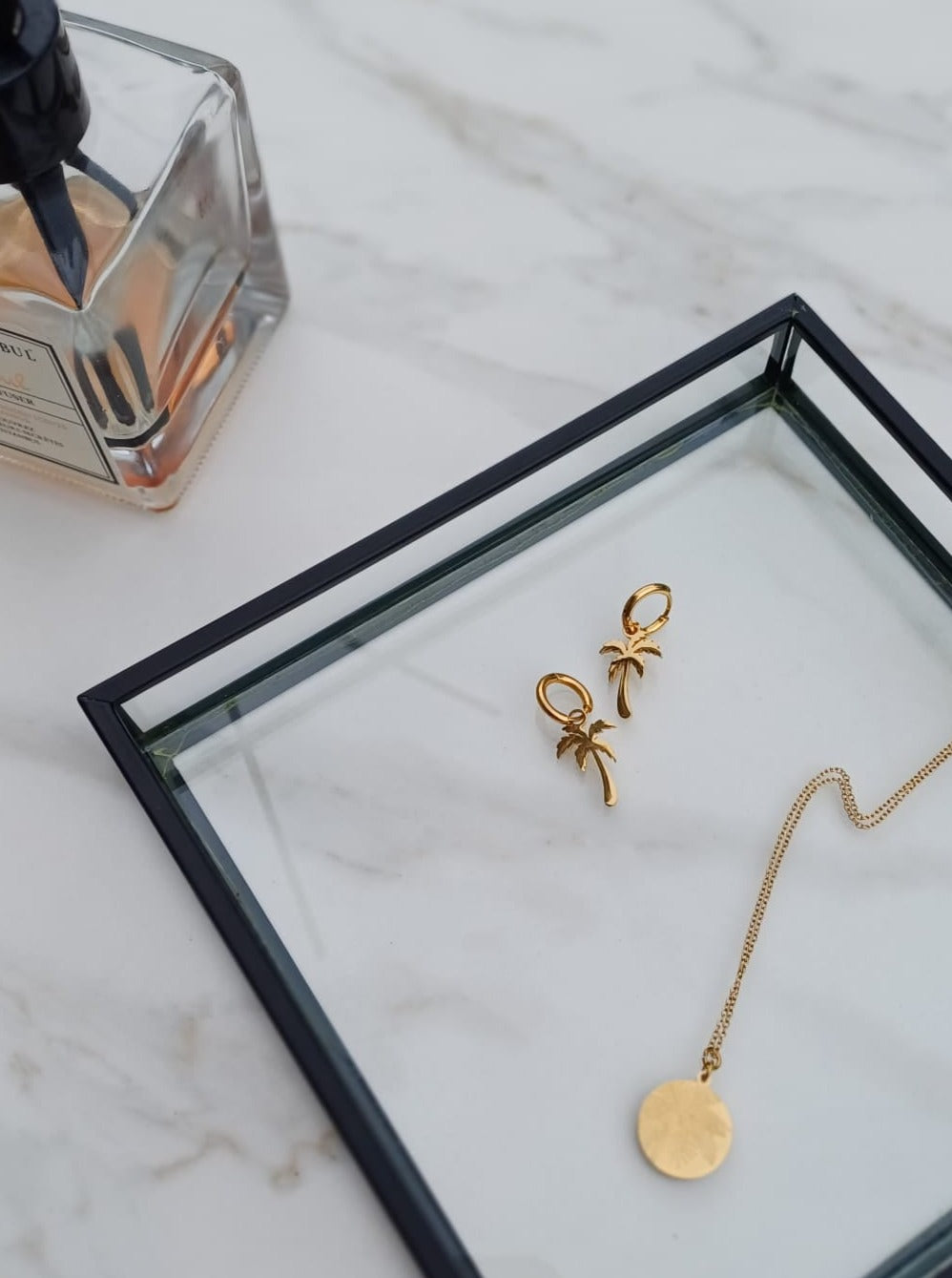 Earrings palmtree