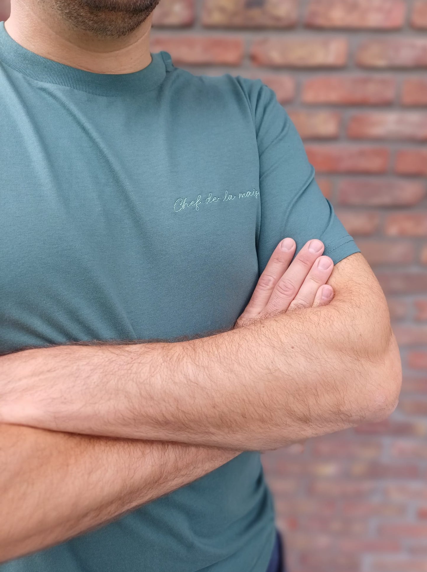 T-shirt 'Chef de la maison'