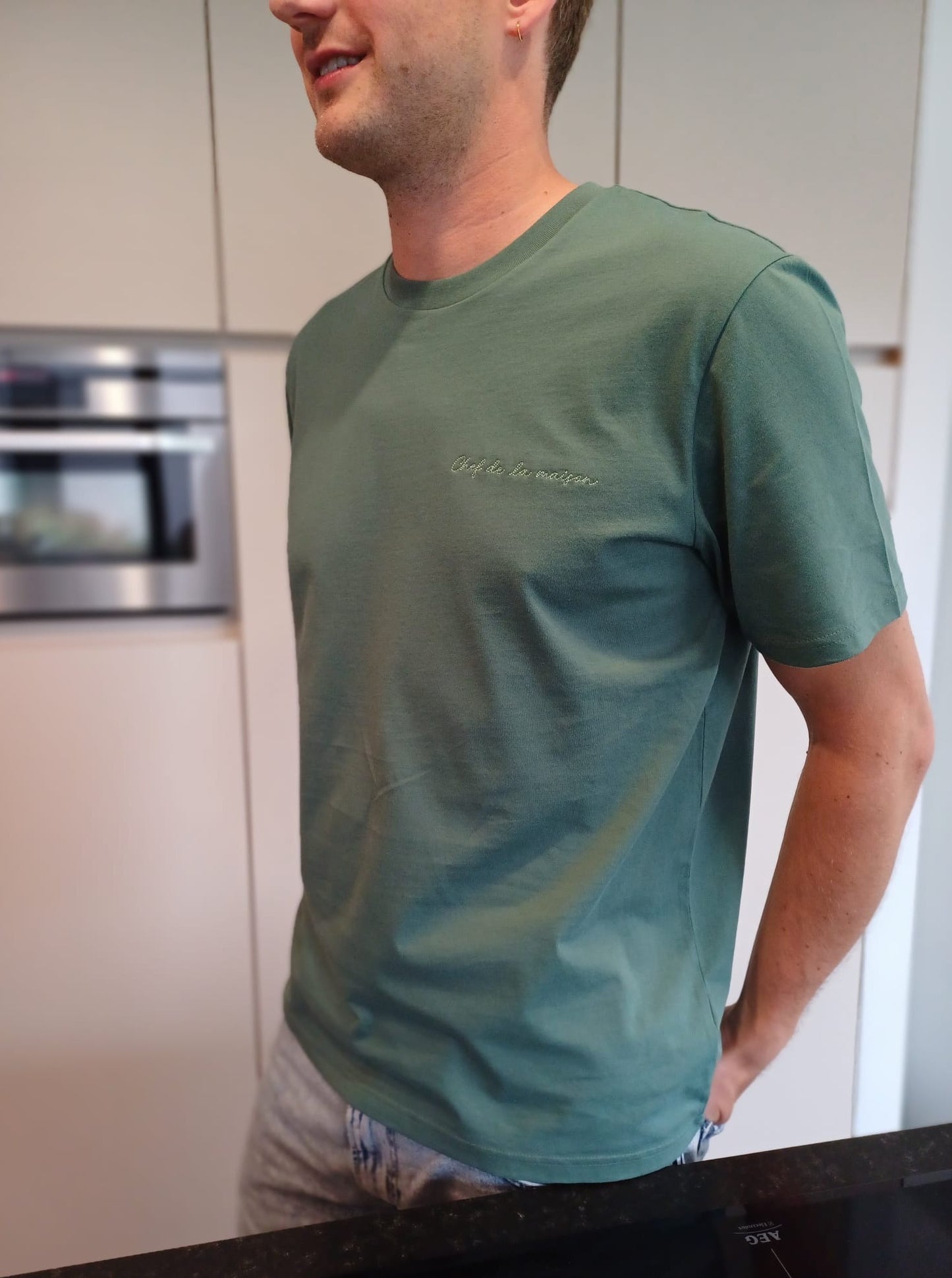 T-shirt 'Chef de la maison'