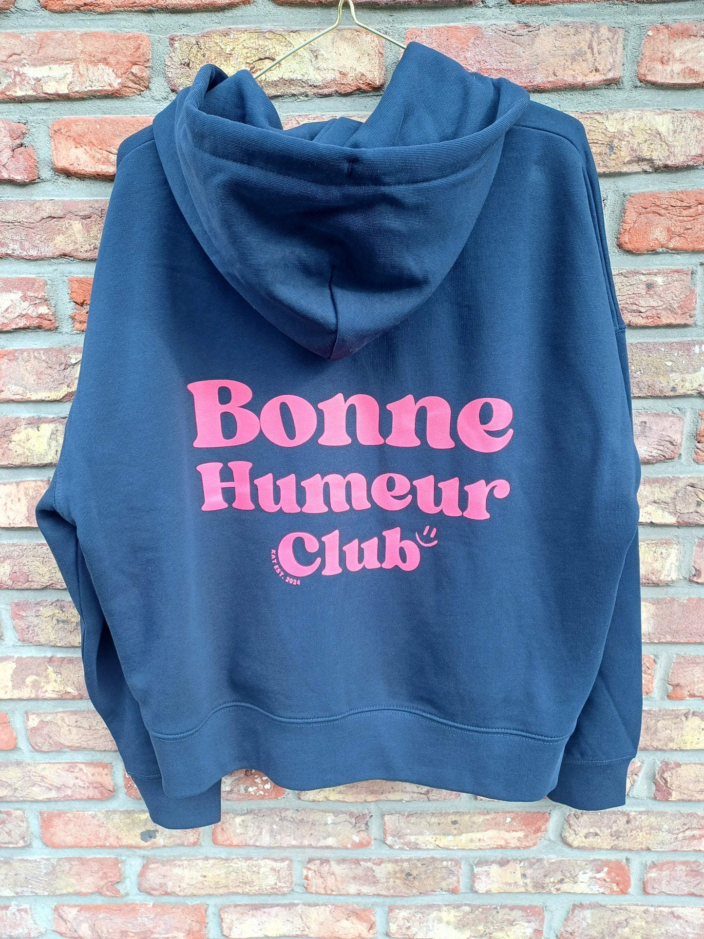 Hoodie sweater navy