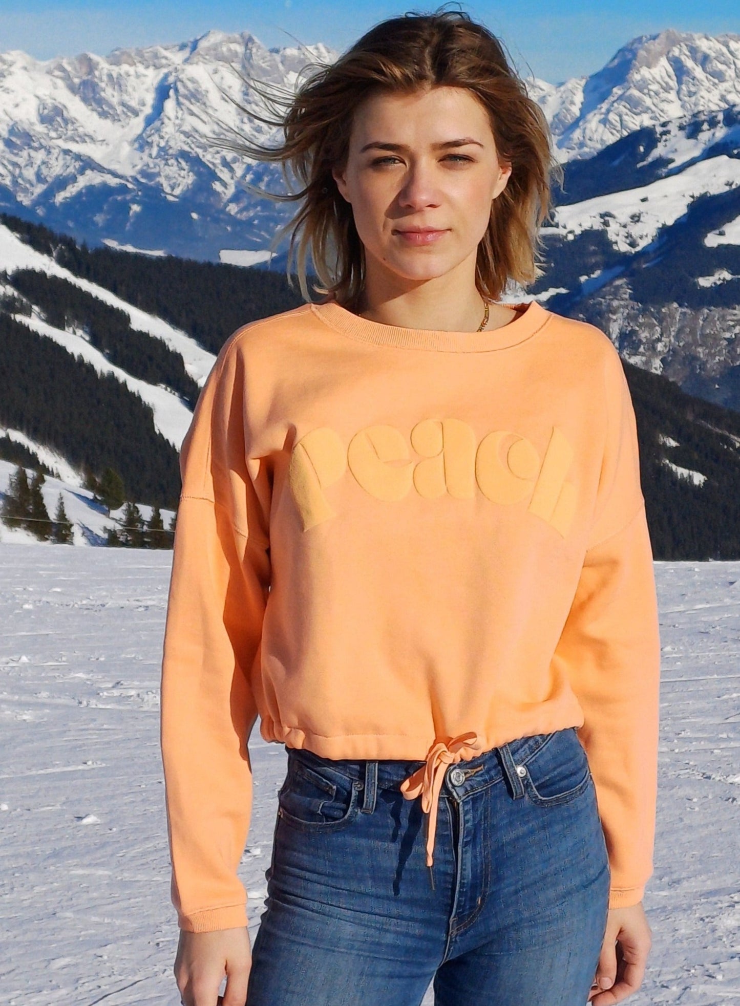 Happy Peach Sweater